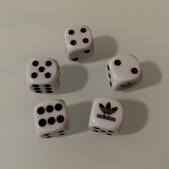 adidas Other - FREE w/ bundle OR 3 for $15 - Set of 5 Adidas Dice